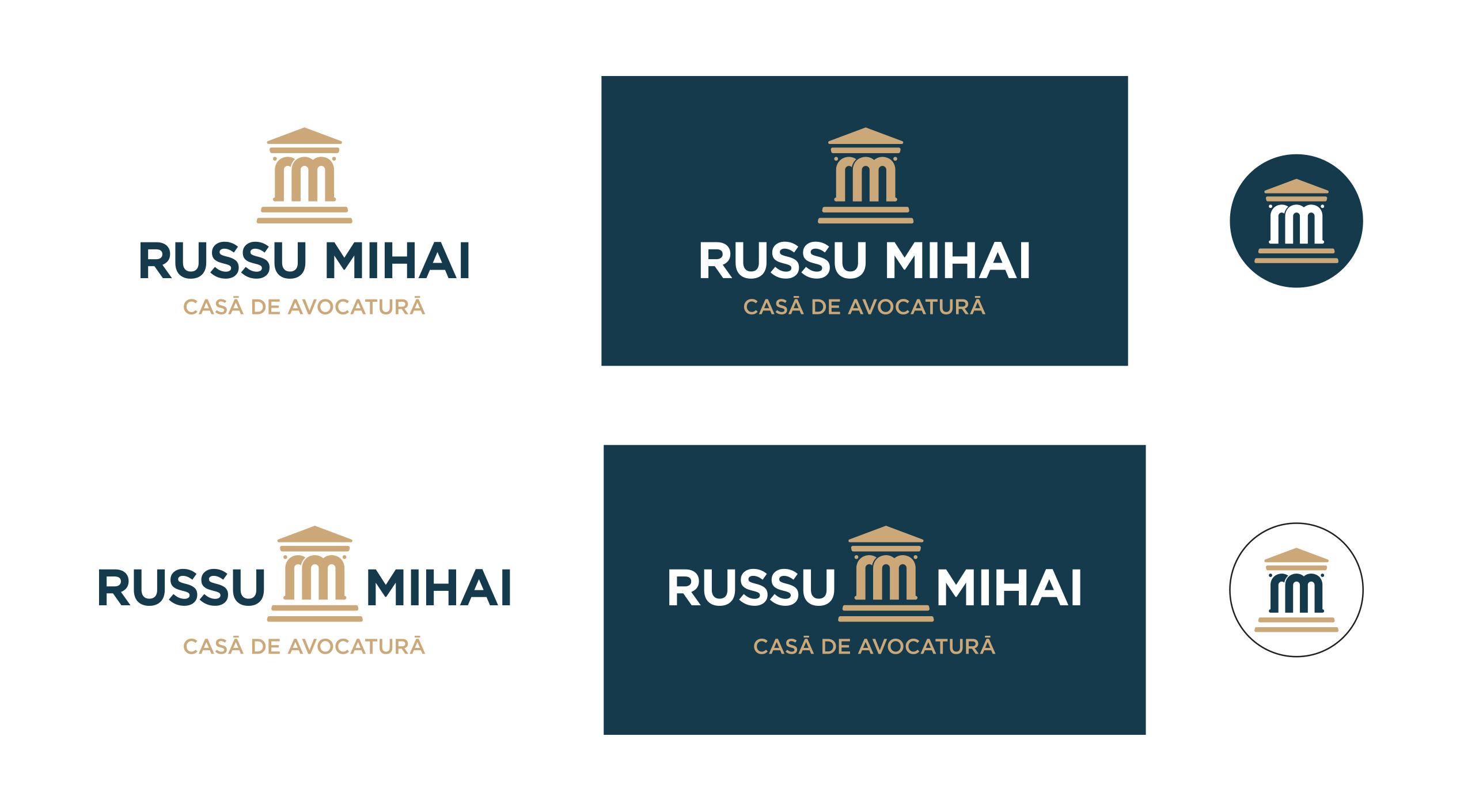 Identitate vizuală si branding Russu.eu